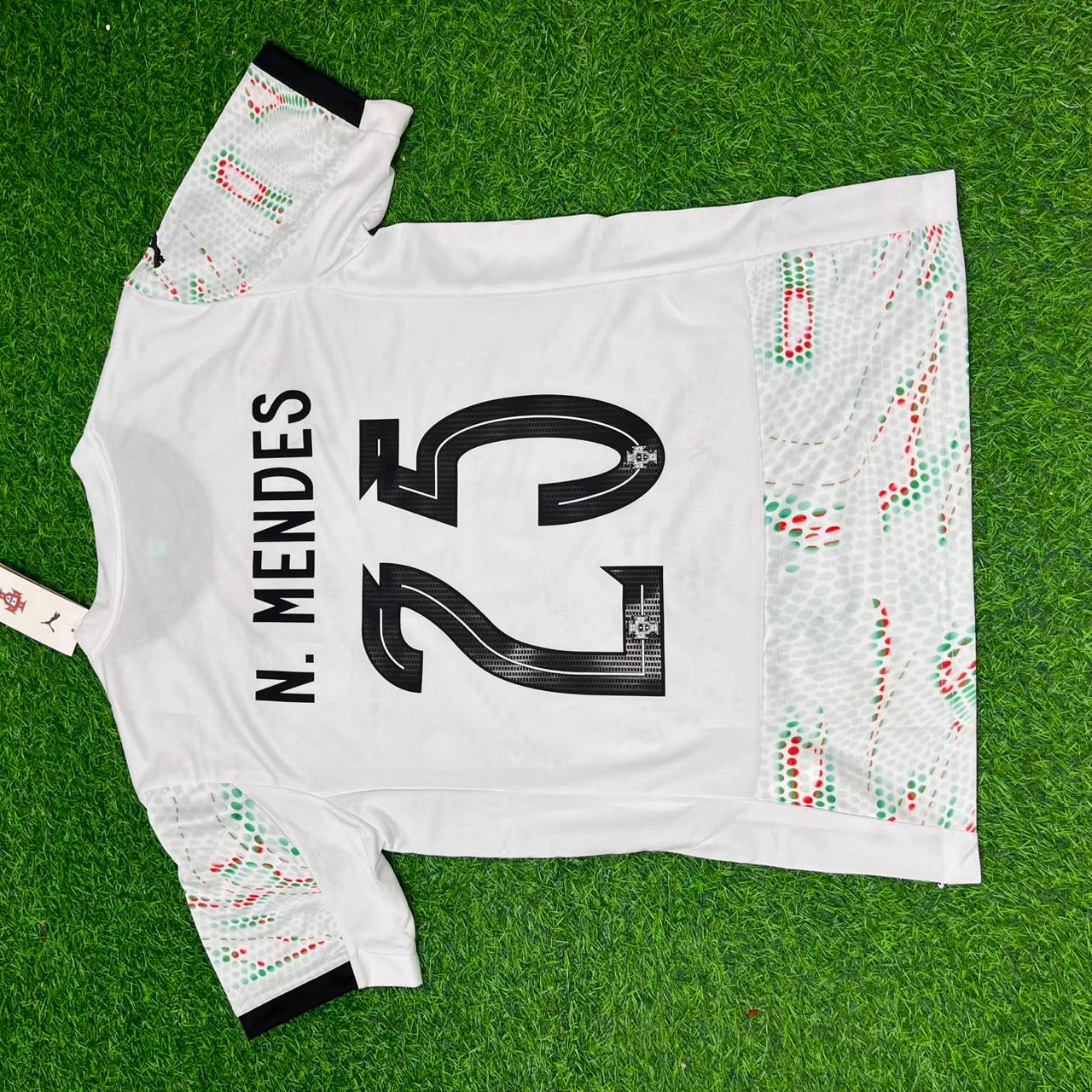 Nuno Mendes Portugal 2026 World Cup Football Jersey