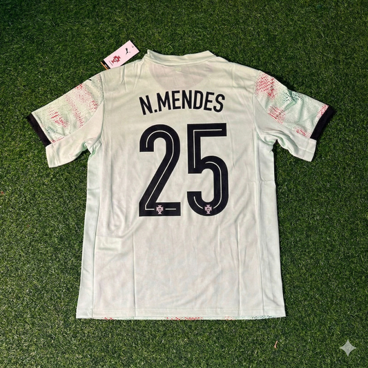 Nuno Mendes Portugal 2026 World Cup Football Jersey