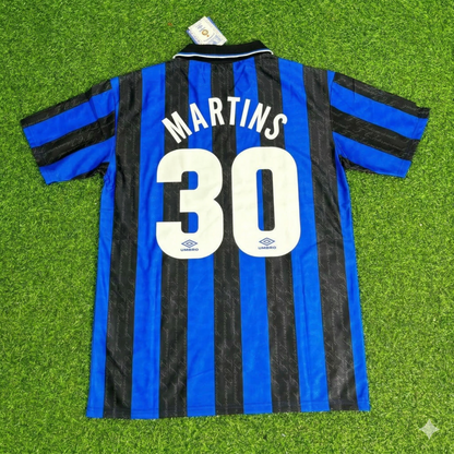 Obafemi Martins Inter Home Retro Football Jersey