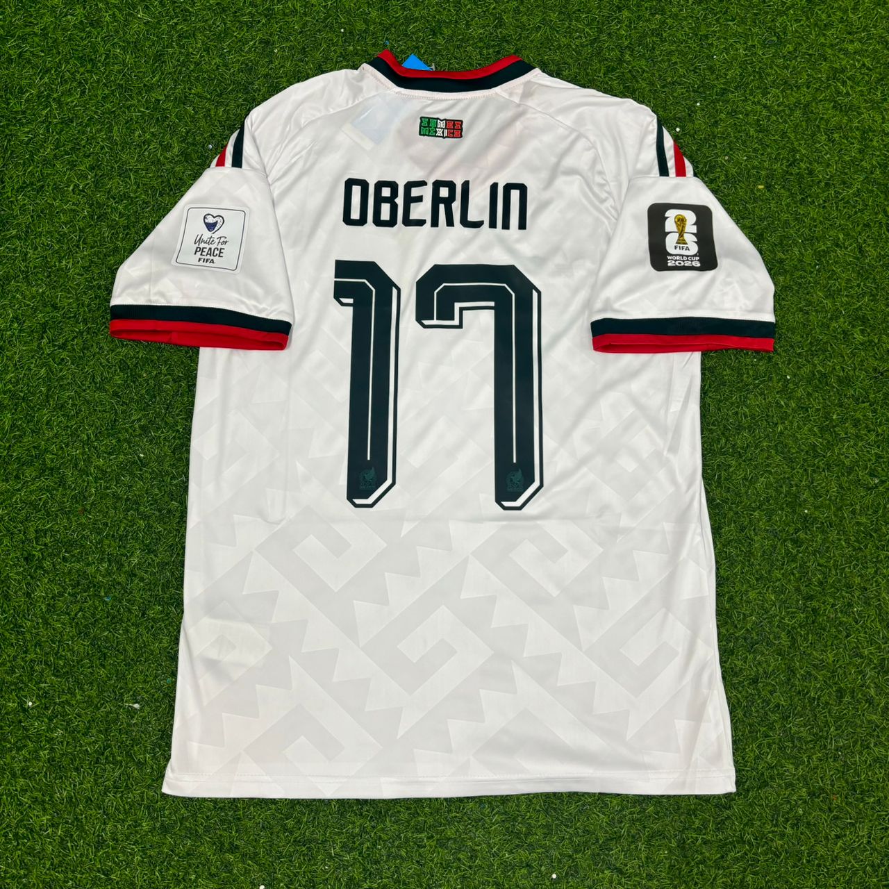 Oberlin Pineda Mexico 2026 World Cup Home Green Football Jersey