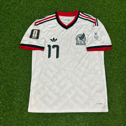 Oberlin Pineda Mexico 2026 World Cup Home Green Football Jersey