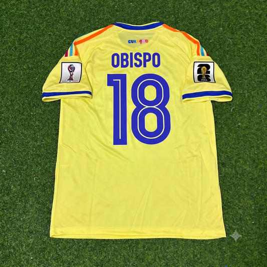 Armando Obispo Curaçao 2026 World Cup Football Jersey