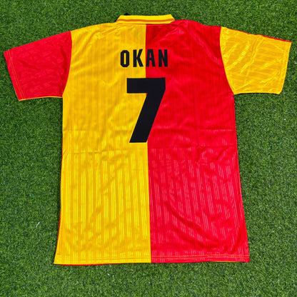 Okan Buruk Galatasaray 1996-1997 Retro Football Jersey