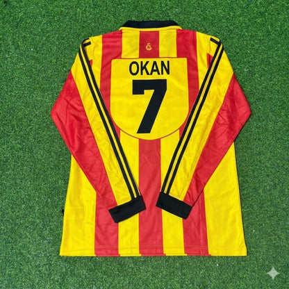 Okan Buruk Galatasaray 1999-2000 Long Sleeve Retro Football Jersey