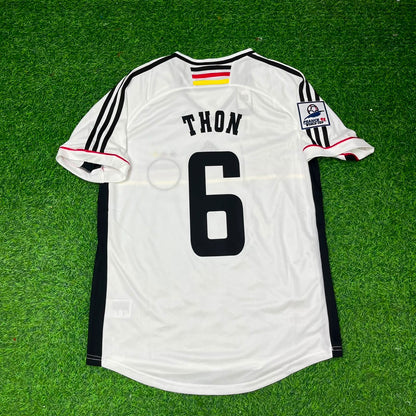 Olaf Thon Deutschland 1998 Weltmeisterschaft Retro Fußballtrikot