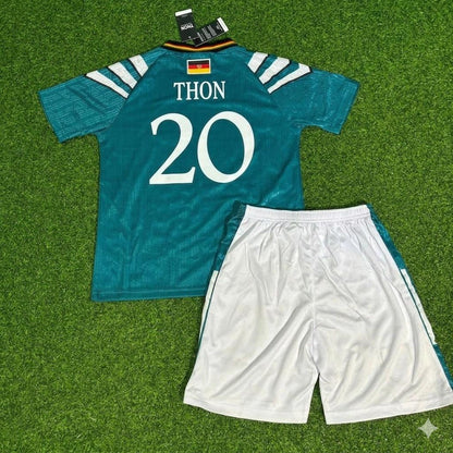 Olaf Thon #20 Deutschland Retro Heim Kinder Fußballtrikot