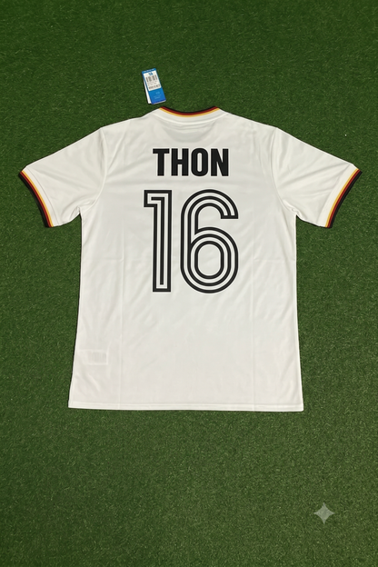 Olaf Thon Germany 1986 World Cup Retro Football Jersey Kit