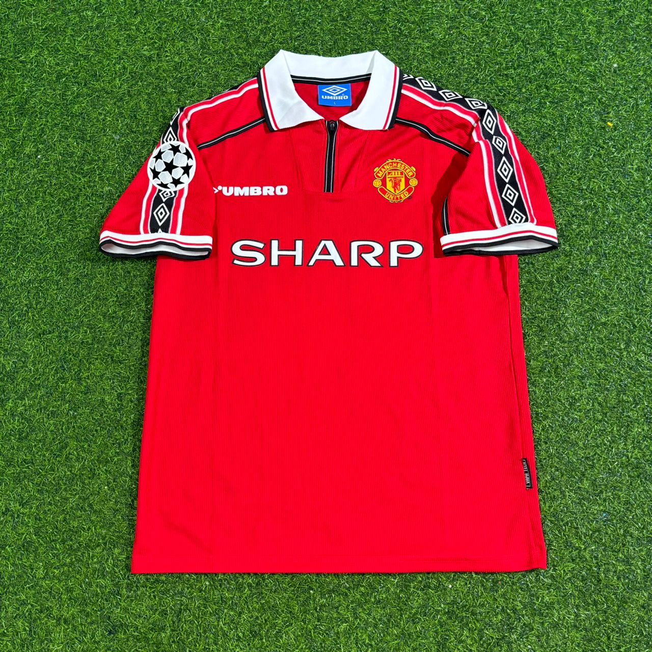 Ole Gunnar Solskjær Manchester United 1998-1999 Special Edition Retro Football Jersey