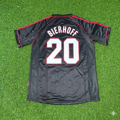Oliver Bierhoff #20 AC Milan 1998-1999 Black Retro Football Jersey