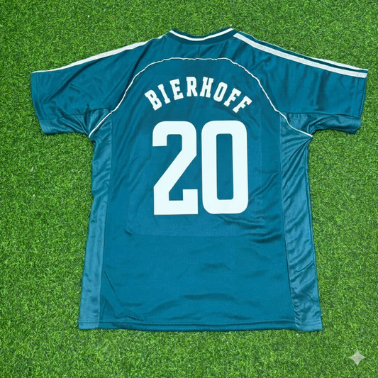Oliver Bierhoff Germany 1998 World Cup Away Retro Football Jersey