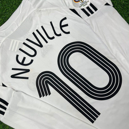 Oliver Neuville Germany 2006 World Cup Long Sleeve White Football Jersey