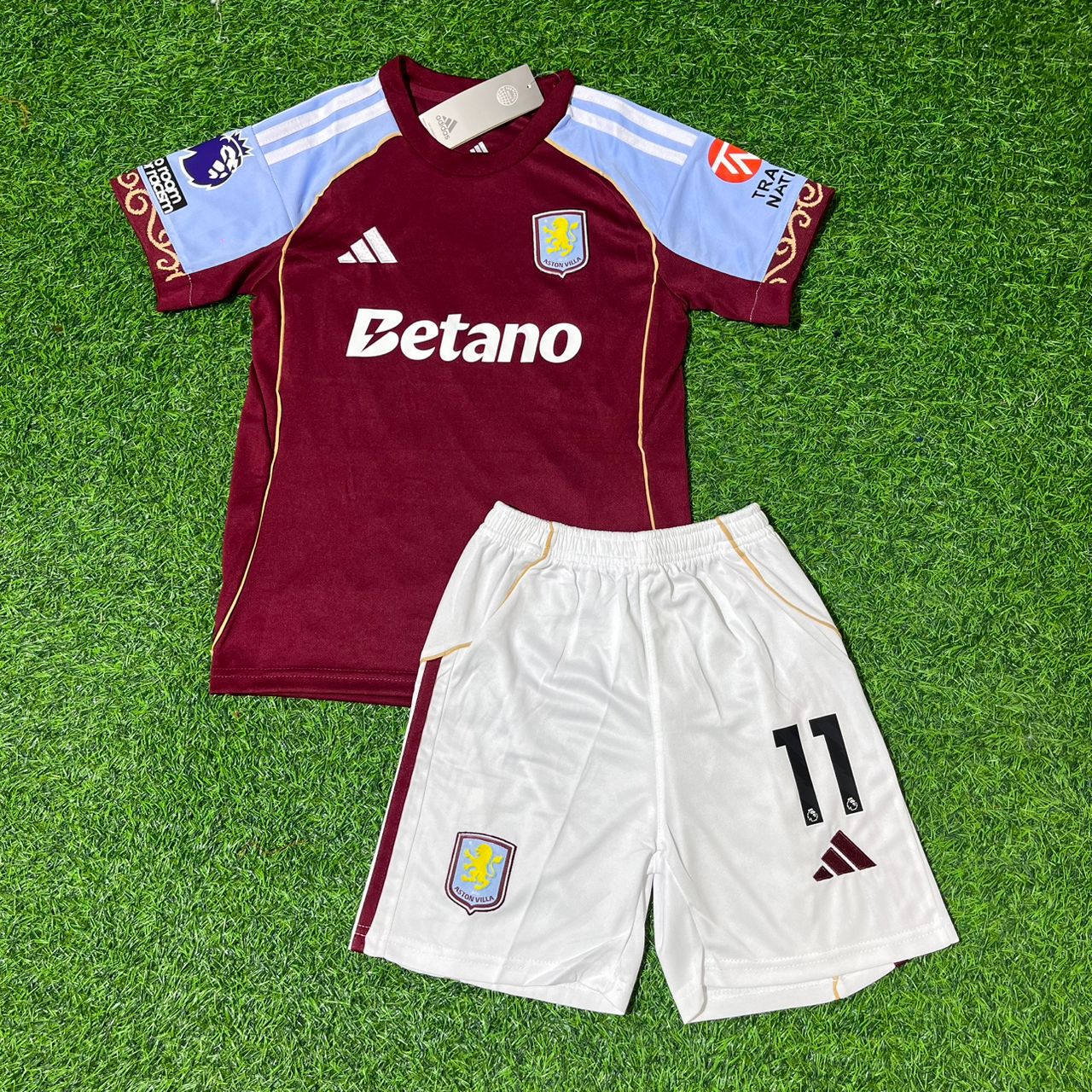 Ollie Watkins 11 Aston Villa 2026 Kids Home New Season Football Jersey