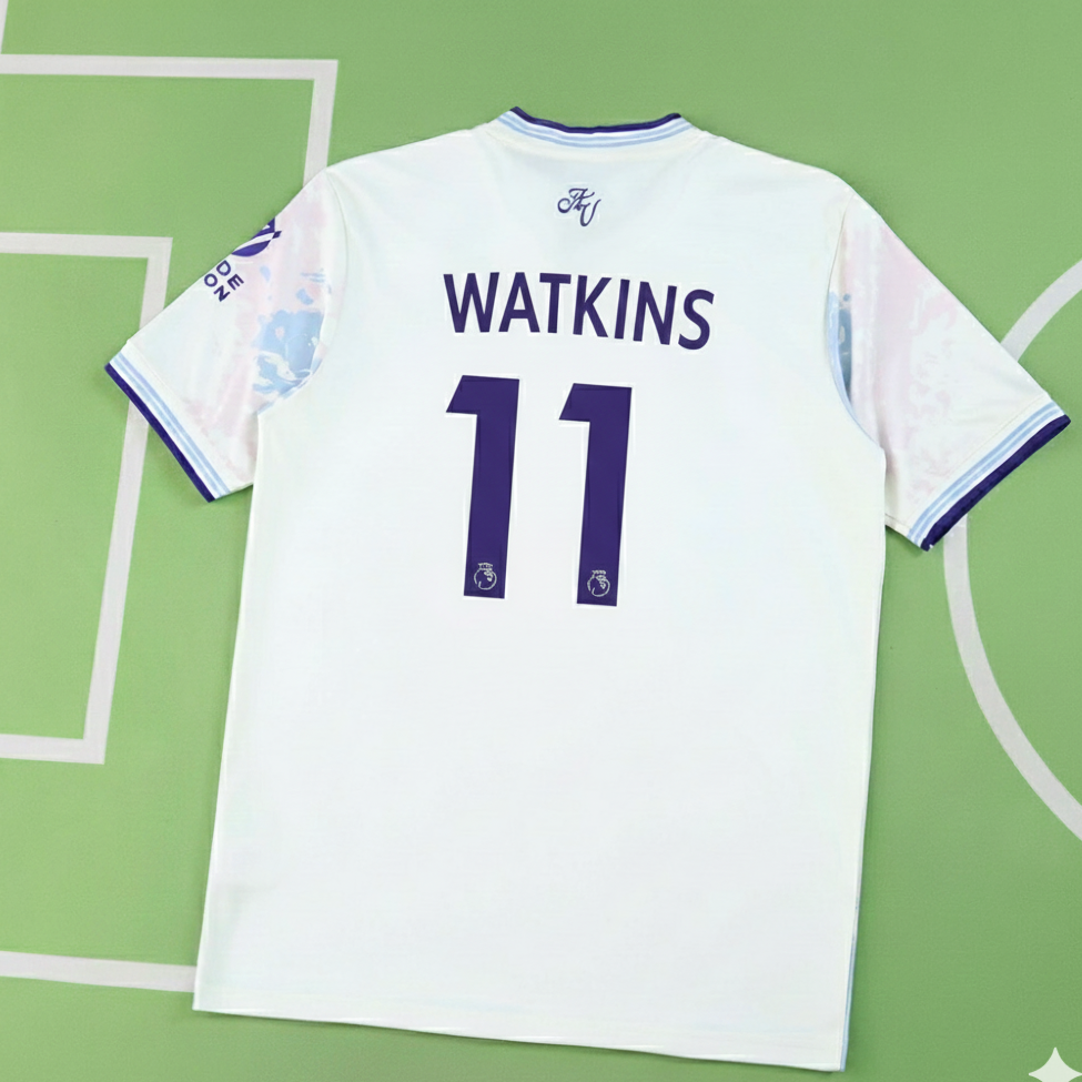 Ollie Watkins 11- Aston Villa 2026 Third New season Jersey Trikot Maillot