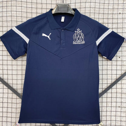 Olympique Marseille New Polo Neck Polokragen Tshirt