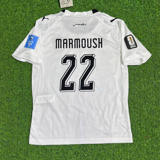 Omar Marmoush Egypt 2026 World Cup Away Football Jersey