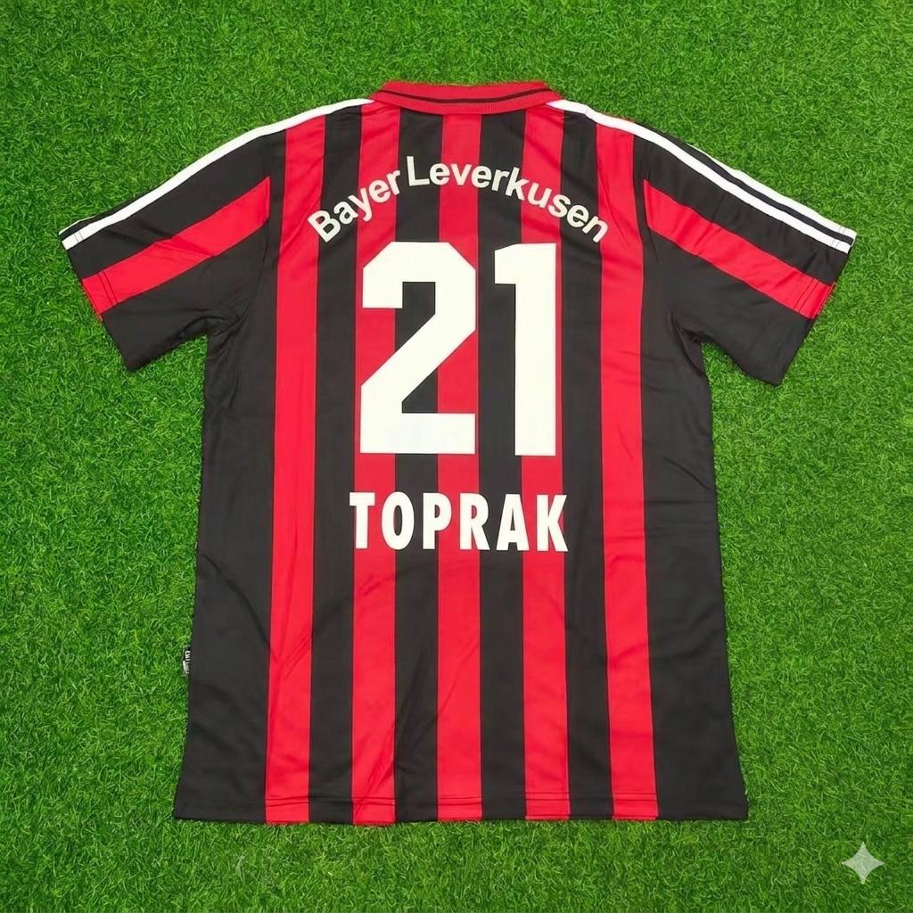 Omer Toprak Bayer 04 Leverkusen Heimtrikot | Retro Kit | Trikot Soccer Shirt