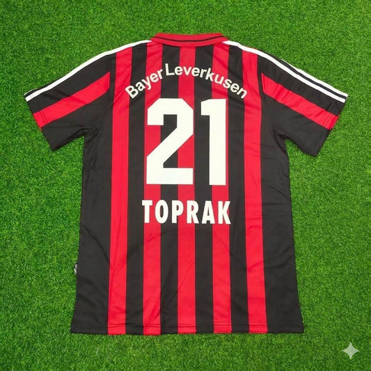 Omer Toprak Bayer 04 Leverkusen Heimtrikot | Retro Kit | Trikot Soccer Shirt
