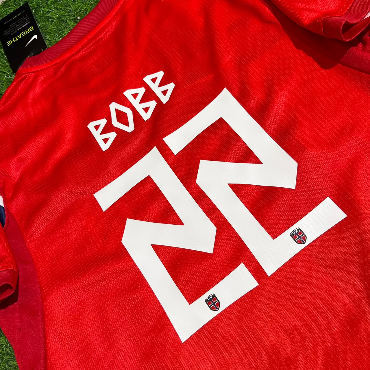 Oscar Bobb Norway 2026 World Cup Kids Football Jersey