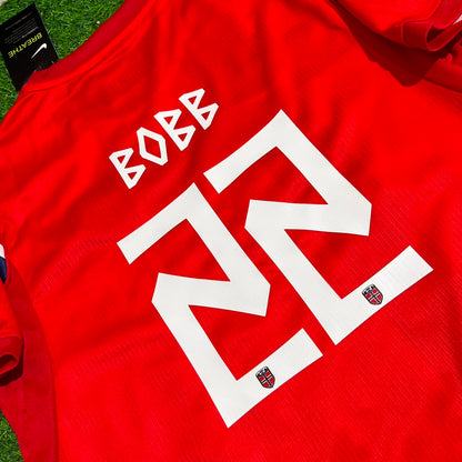 Oscar Bobb Norway 2026 World Cup Kids Football Jersey