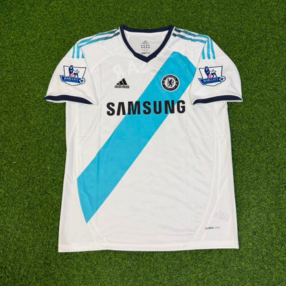 Oscar Chelsea 2012-2013 Retro White Football Jersey