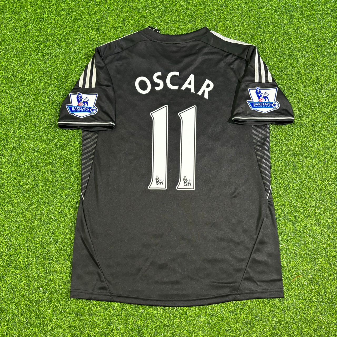 Oscar Chelsea 2013-14 Black Retro Football Jersey Kit