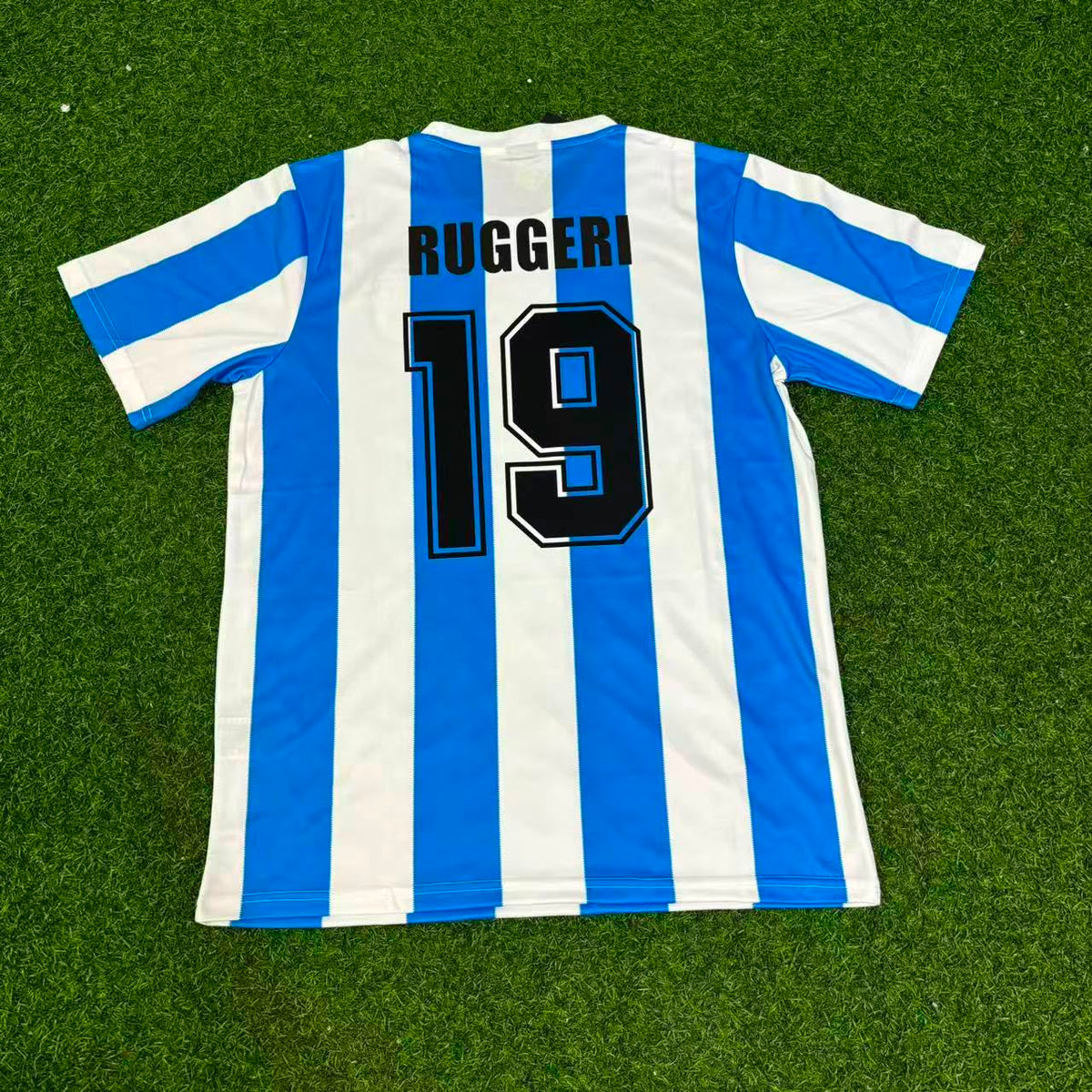 Oscar Ruggeri 19- Argentina 1986 Home Retro Football Jersey Kit