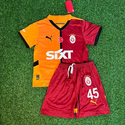 Victor Osimhen Galatasaray Kirmizi Cocuk Formasi KinderTrikot Kids Kit Set Maillot Enfant Soccer Shirt