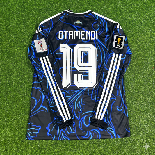 Nicolas Otamendi Argentina 2026 World Cup Long Sleeve Football Jersey