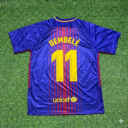 Ousmane Dembele 11- Barcelona 2017/2018 Season Football Jersey