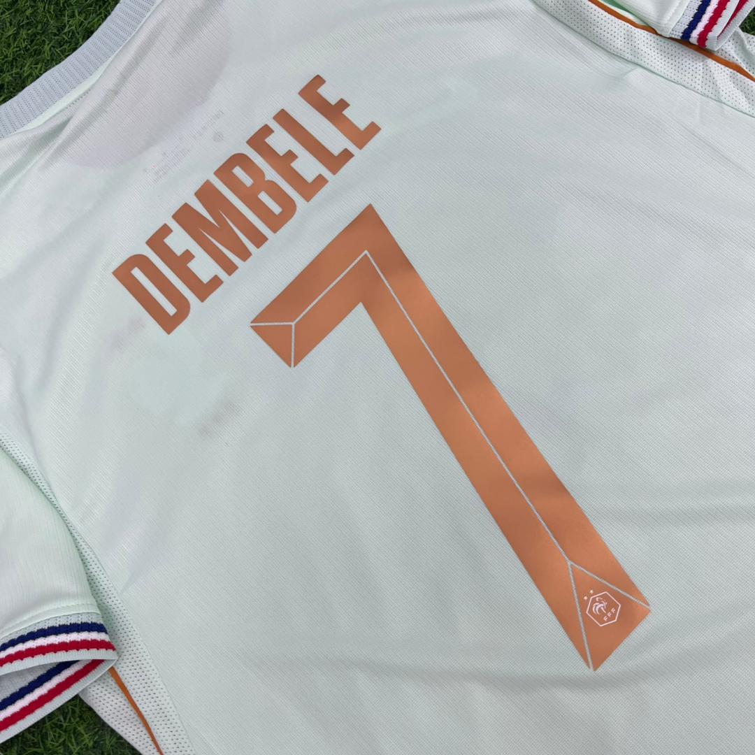 Ousmane Dembele France 2026 World Cup Away Football Jersey
