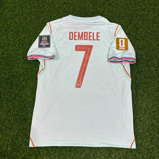 Ousmane Dembele France 2026 World Cup Away Football Jersey