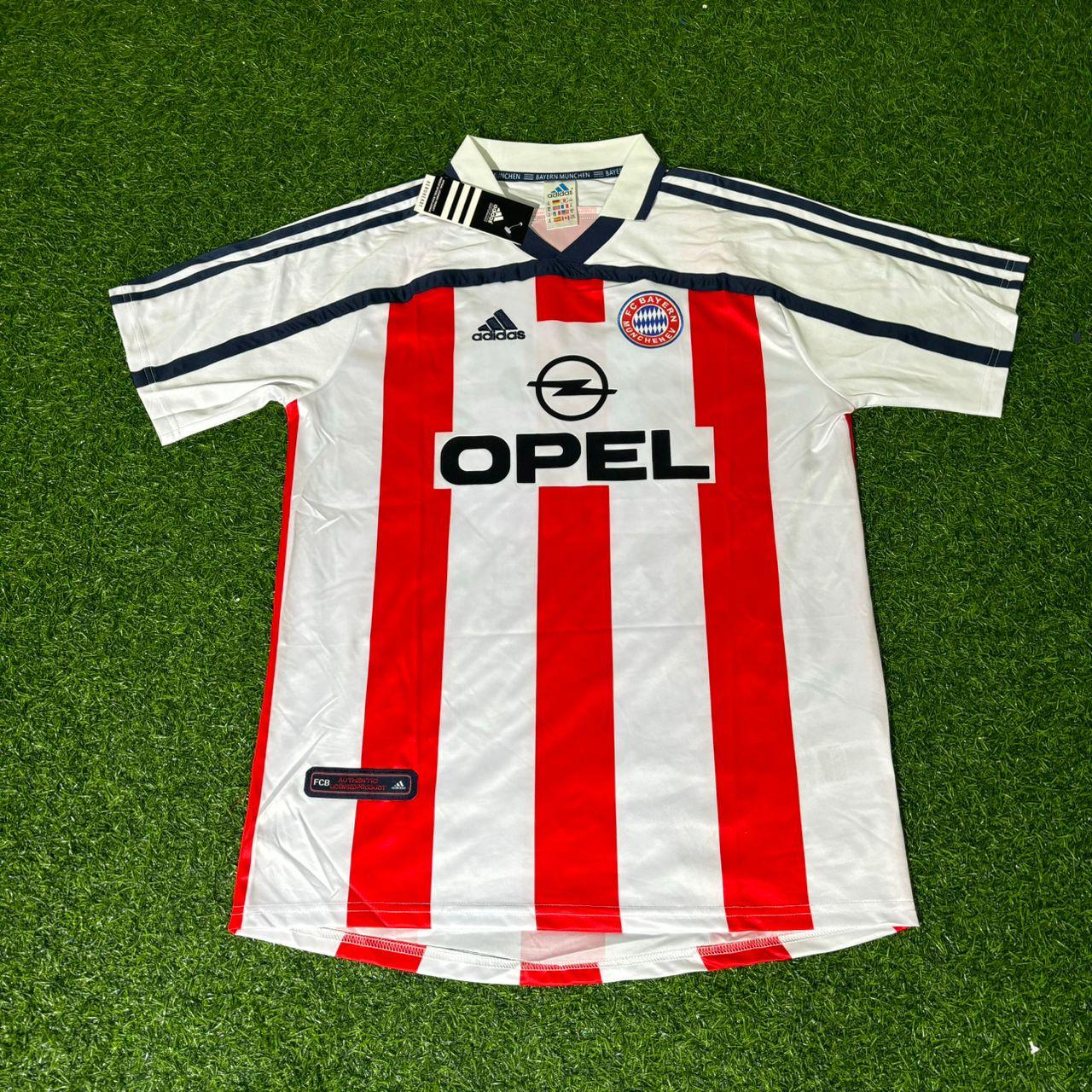 Owen Hargreaves Bayern Munich 2000 2001 Trikot Kit Jersey Soccer Shirt