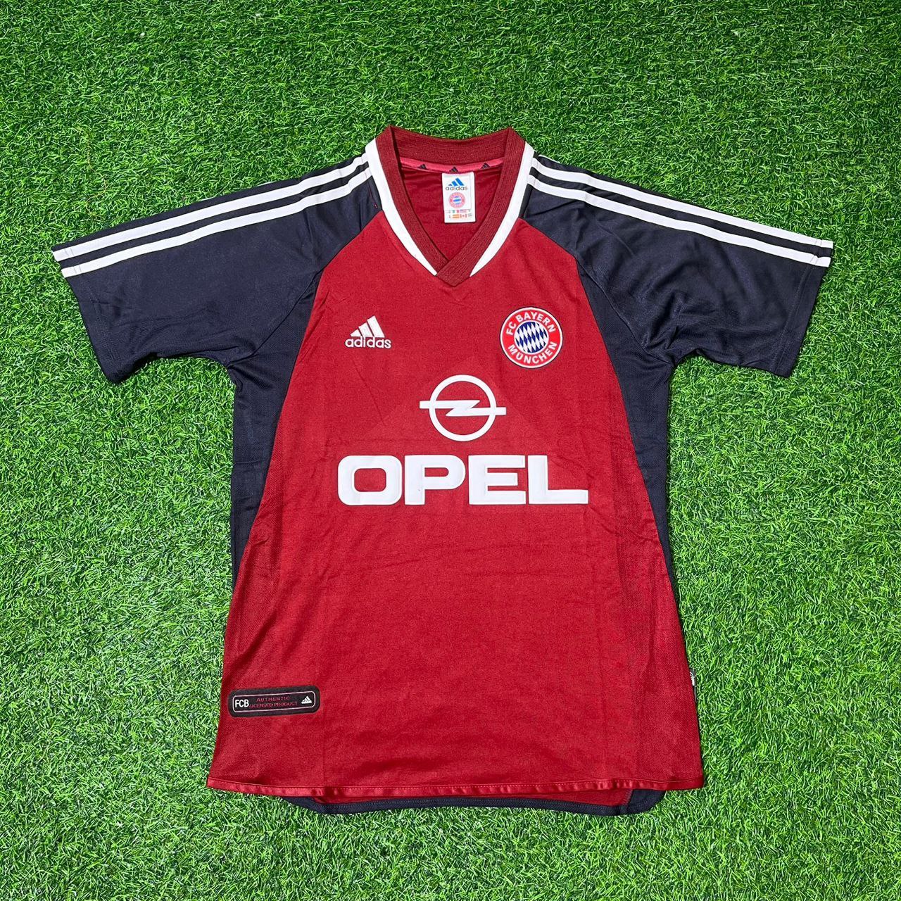 Owen Hargreaves Bayern Munich 2001/2002 Red Retro Football Jersey