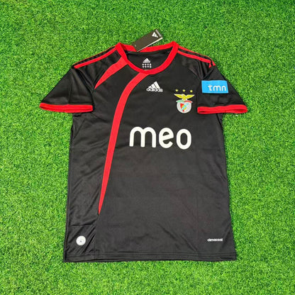 Maillot de football rétro noir Pablo Aimar 10 – Benfica 2009/2010 extérieur