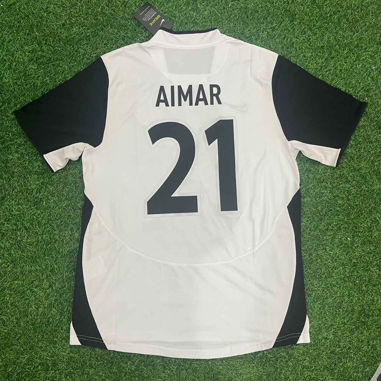Pablo Aimar Valencia 2004 UEFA Cup Final Retro Football Jersey Kit