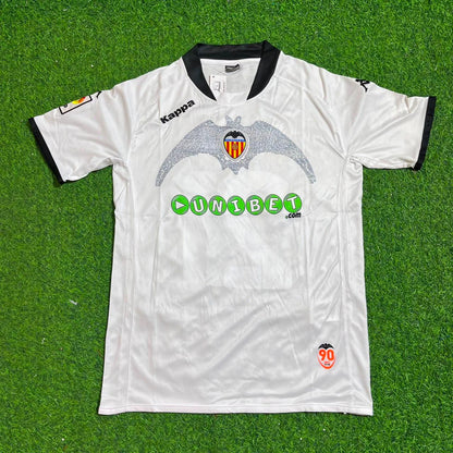 Pablo Aimar #21 Valencia White Retro Football Jersey