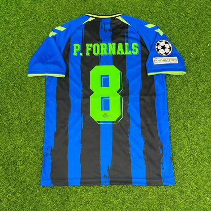 Pablo Fornals #8 Real Betis 2027 Third New Season Champions League Patch Football Jersey Trikot Maillot
