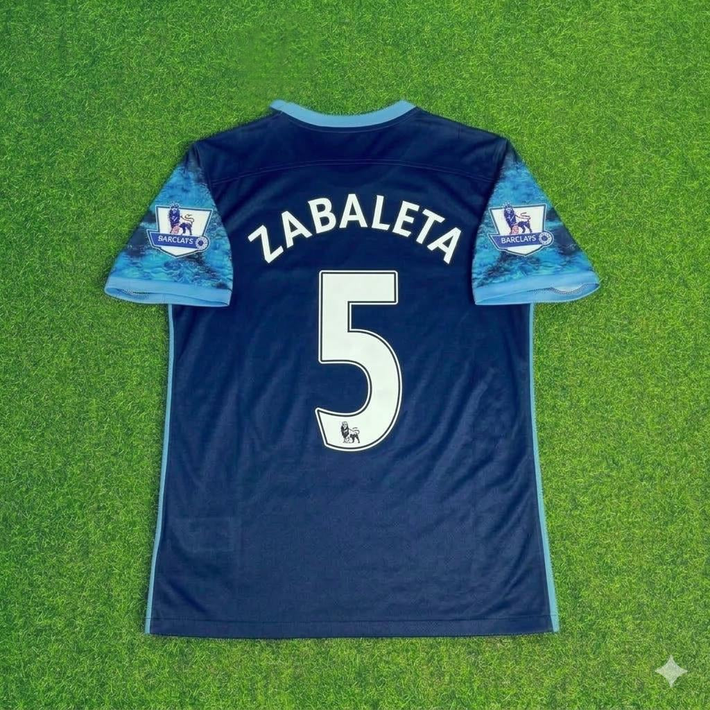Pablo Zabaleta 5- Manchester City 2016 2017 Season Retro Jersey Maillot Trikot Maglia