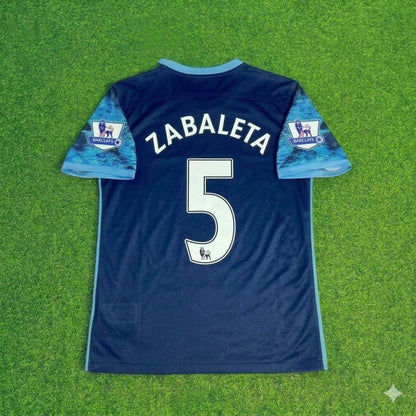 Pablo Zabaleta 5- Manchester City 2016 2017 Season Retro Jersey Maillot Trikot Maglia