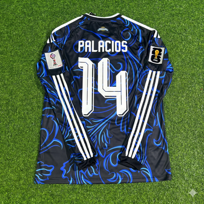 Exequiel Palacios Argentina 2026 World Cup Long Sleeve Football Jersey