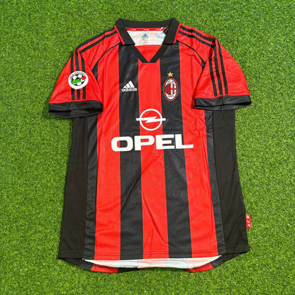Paolo Maldini 3- AC Milan 1999 Retro Football Jersey