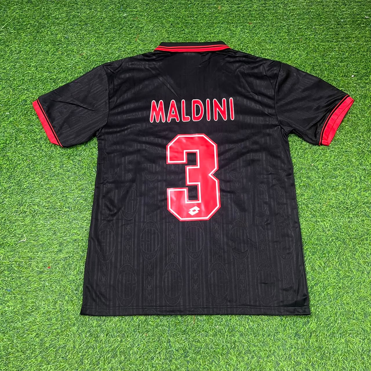 Paolo Maldini AC Milan 1997-1998 Retro Football Jersey