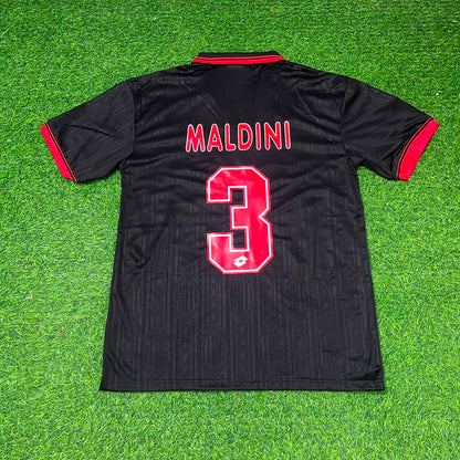 Paolo Maldini AC Milan 1997-1998 Retro Football Jersey