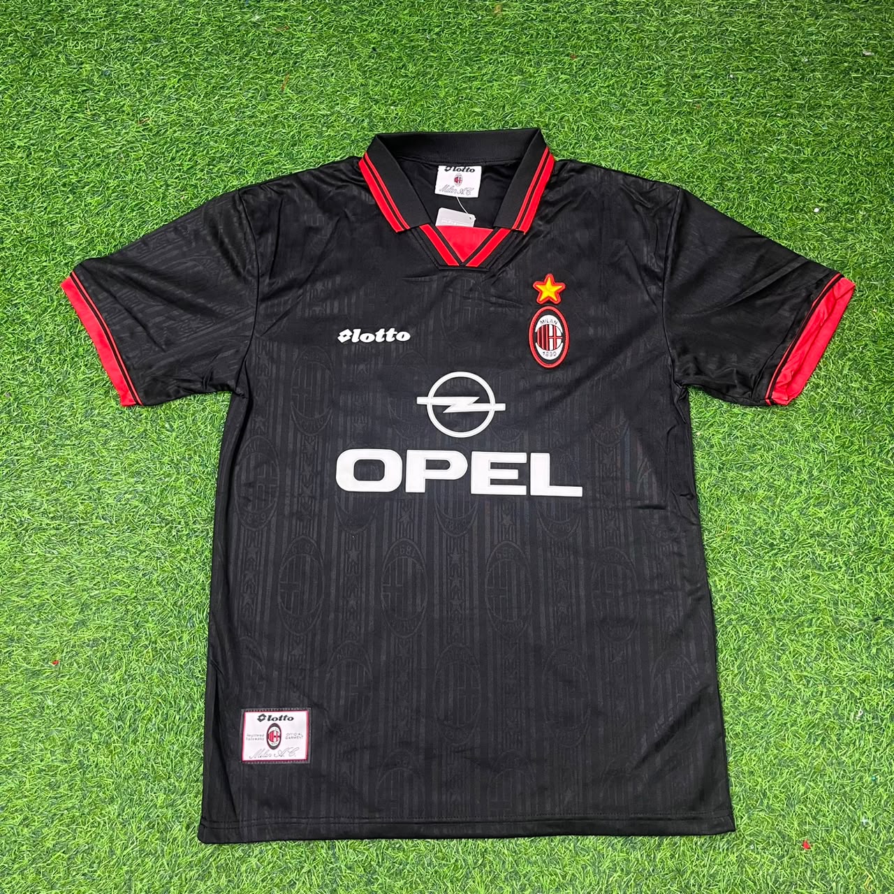 Paolo Maldini AC Milan 1997-1998 Retro Football Jersey