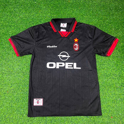 Paolo Maldini AC Milan 1997-1998 Retro Football Jersey