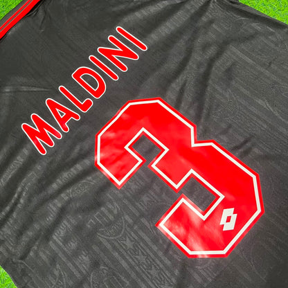 Paolo Maldini AC Milan 1997-1998 Retro Football Jersey