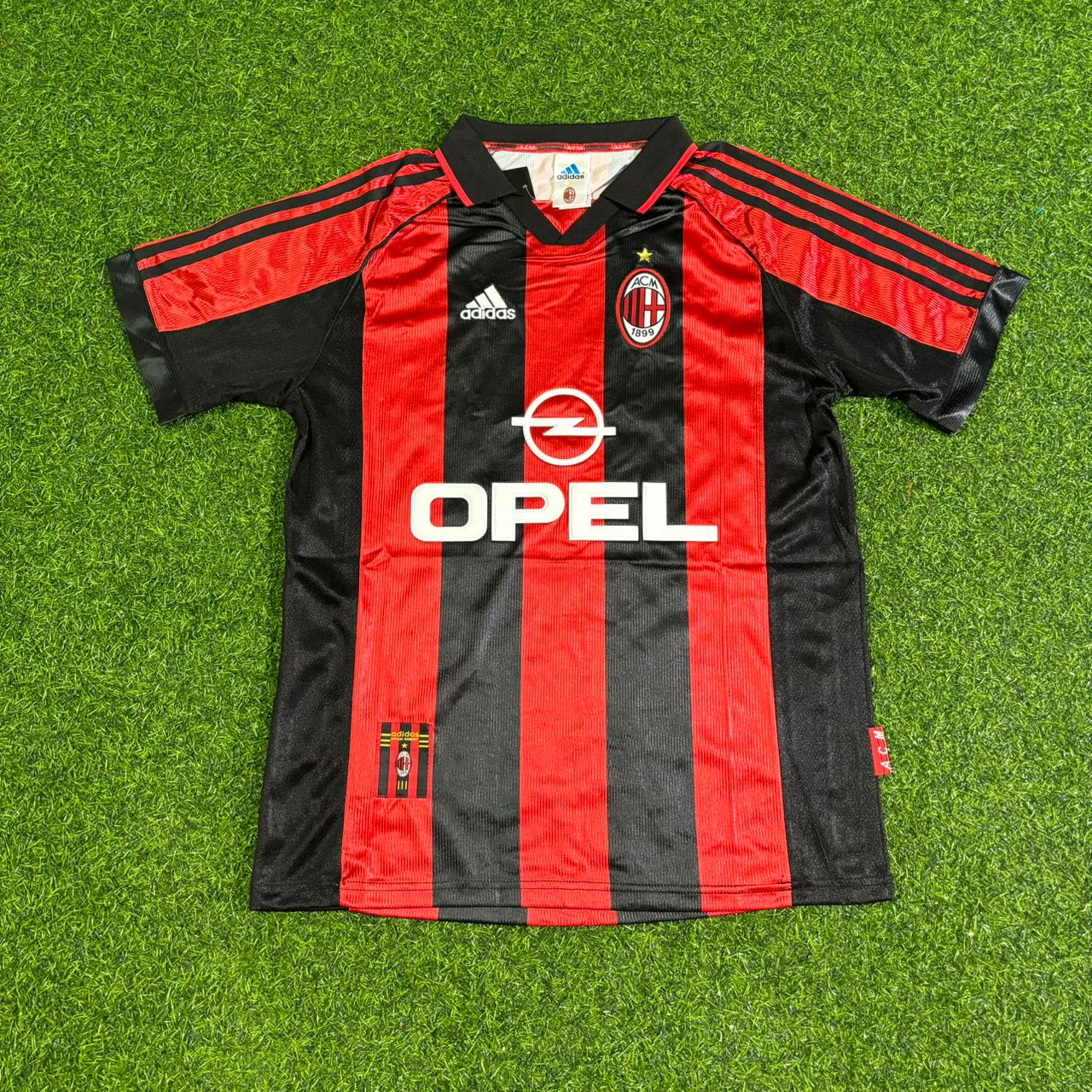 Paolo Maldini 3- AC Milan 1999 Retro Football Jersey
