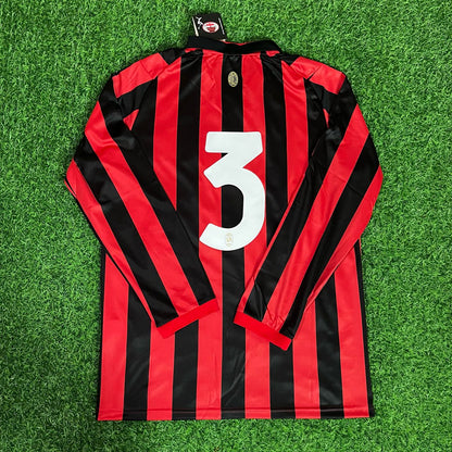 Paolo Maldini 3 - Milan Commemorative Red Black Kit Jersey Trikot Maillot