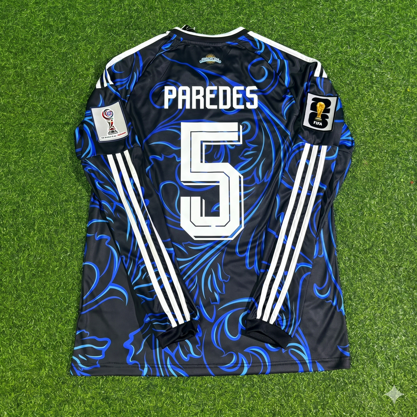 Leandro Paredes Argentina 2026 World Cup Long Sleeve Football Jersey