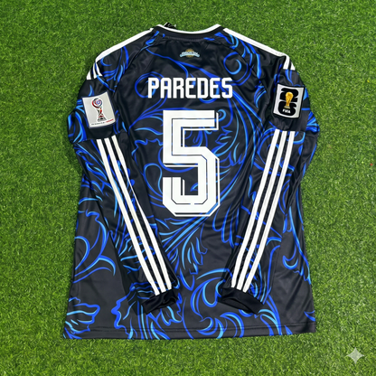 Leandro Paredes Argentina 2026 World Cup Long Sleeve Football Jersey